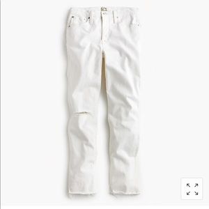 J Crew Vintage Straight Jean with Raw Edge